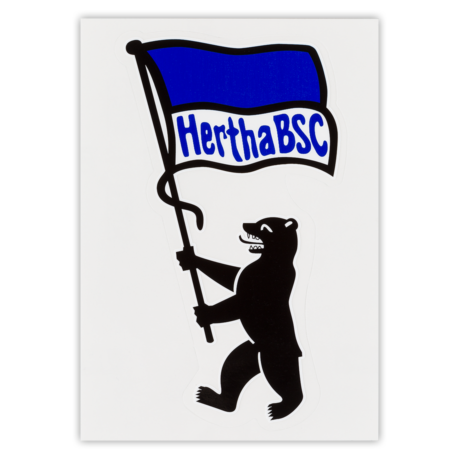  Hertha  Bsc Logo Transparent Hertha  Logo Flag Cartoon 